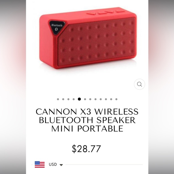 Portable Audio & Video X3 Bluetooth Sd Card Reader Speaker Poshmark